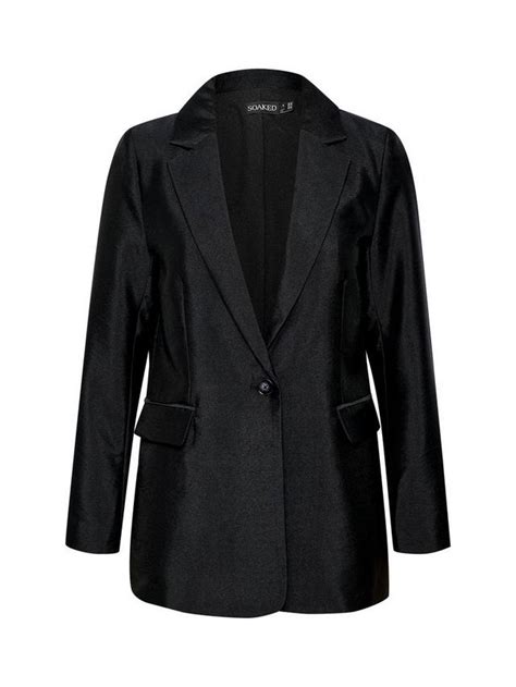 Soaked In Luxury Jacinta Blazer, Black