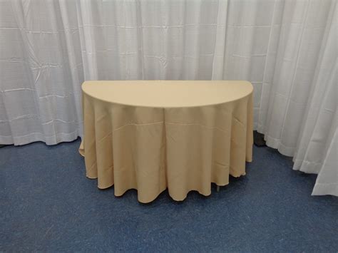 Half Round Table