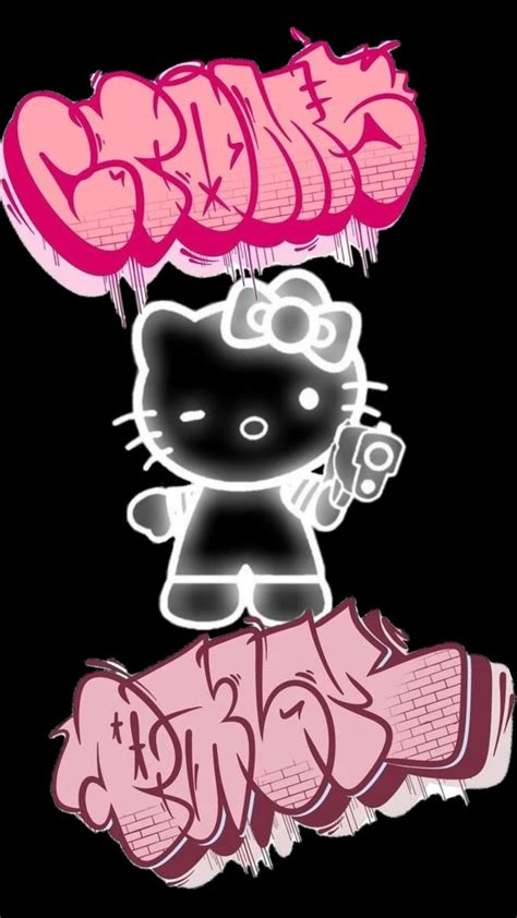 Gangsta Hello Kitty Wallpaper