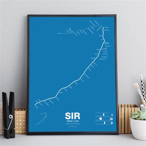 Staten Island Railway Map