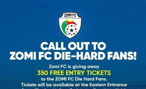 Zomi Nam Ni Football Final 2026: Free TICKETS for Zomi FC supporters ...