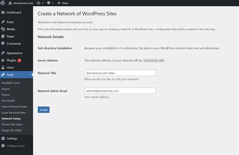 Image result for WordPress Multisite Setup