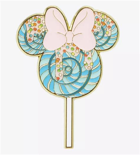 Minnie Mouse Blue & Pink Lollipop Pins at BoxLunch - Disney Pins Blog