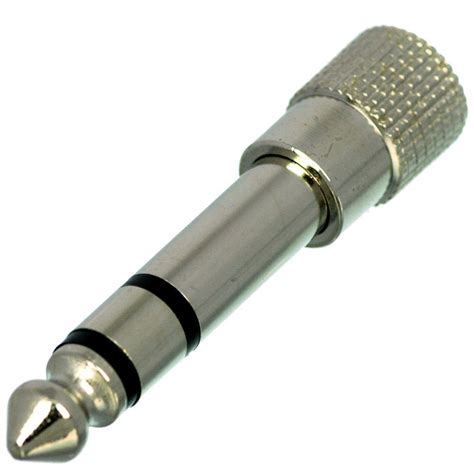 Eyemesto 6.35 mm Male to 3.5 mm Female Headphone Adapter And 3.5 mm ...