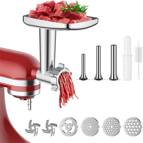 Amazon.com: KitchenAid Sausage Stuffer Kit Attachment: Electric Mixer ...