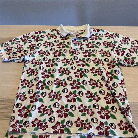 crazy florida state polo must have, size L #FSU... - Depop