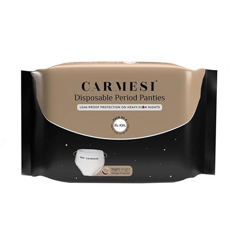 Carmesi Disposable Period Panties (XL-XXL) | 360° Protection for Super ...
