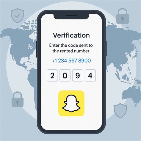 Como verificar Snapchat com um número de telefone alugado