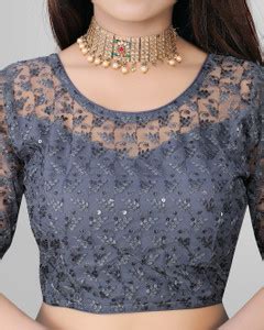 Net Blouse - Latest Net Blouse Designs - Flipkart