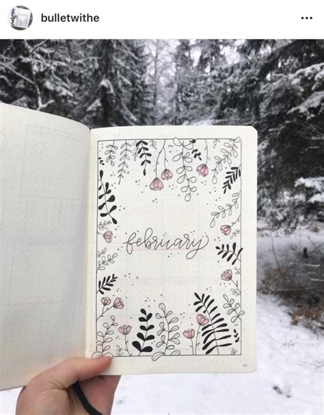 Image result for February Bullet Journal