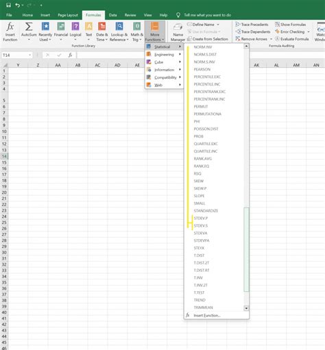 Image result for Stdev Formula Excel