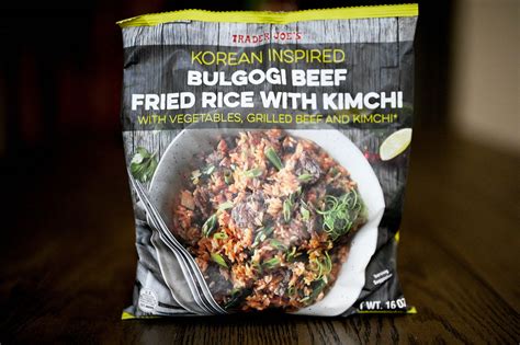 Trader Joe's Bulgogi Fried Rice in 2021 | Bulgogi, Trader joes, Bulgogi ...