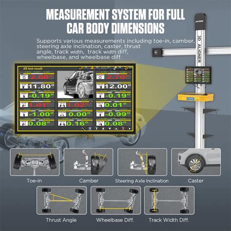 Buy AUTOOL 3D Wheel Alignment Machine，Wheel Aligner Machines，Tire ...