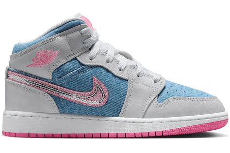 Jordan 1 Mid Denim Sequin (GS) - HQ1999-400 - JP