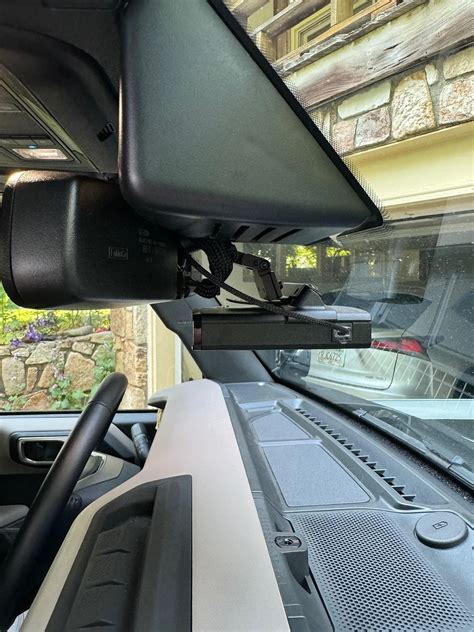 Valentine One radar detector installed today with BlendMount and ...