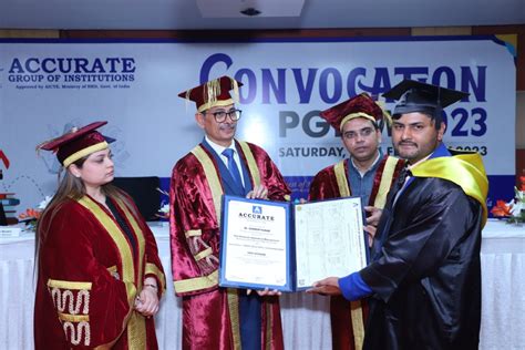 Celebrated Convocation Ceremony | Accurate Group of Institutions