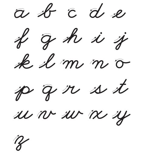 Image result for Basic Cursive