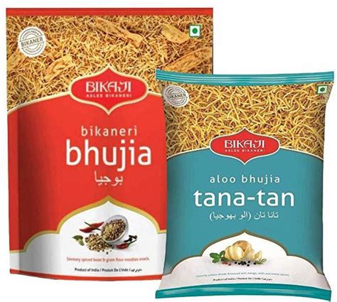 Bikaji BIKANERI BHUJIA 400G,ALOO BHUJIA TANA-TAN 400G Price in India ...
