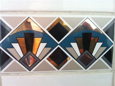 art deco border tiles - Berniece Joyce