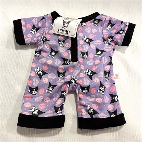 Build A Bear Kuromi Sleeper Pajamas Sanrio New With Tags | Build a bear ...