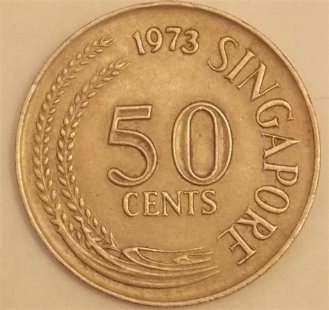 50 Cents 1973, Republic (1965-1980) - Singapore - Coin - 37911