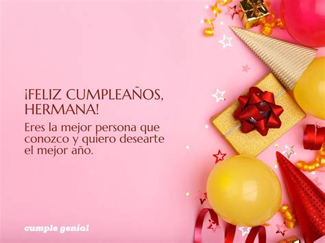 Imágenes De Feliz Cumpleaños Para Hermana Feliz Cumpleaños Hermana