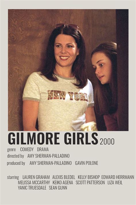 Gilmore Girls by cari | Gilmore girls, Movie posters minimalist, Indie ...