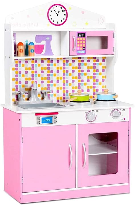 Afterglowy Kids Kitchen Playset, Pretend Kitchen | Ubuy India