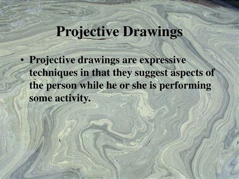 Projective Tests 的图像结果