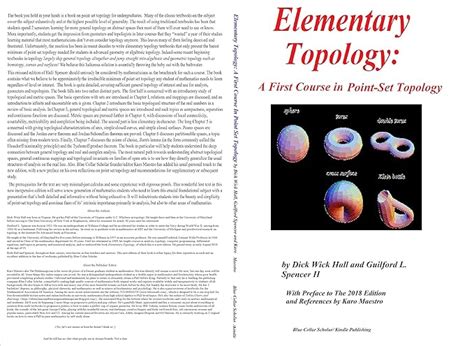 Elementary Topology: A Course in Point Set Topology eBook : Hall, Dick ...