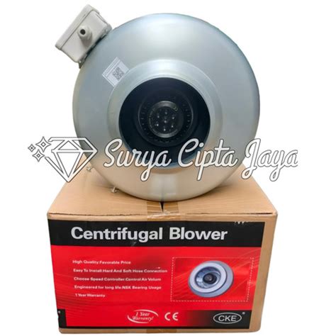 Jual Centrifugal Blower Hisap 10 inch Bosster Hisap Duct Inline CDI-250 ...
