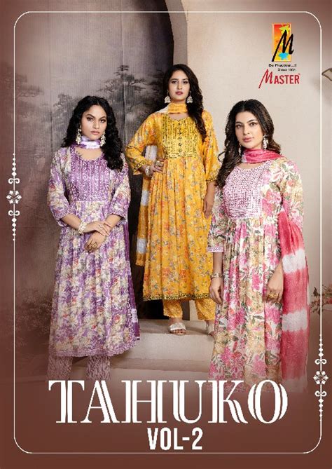 master tahuko vol 2 nayra cut capsule print readymade salwar suit ...