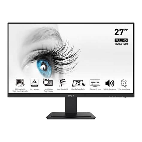 MSI Pro MP273 27 Inch Professional Business Monitor