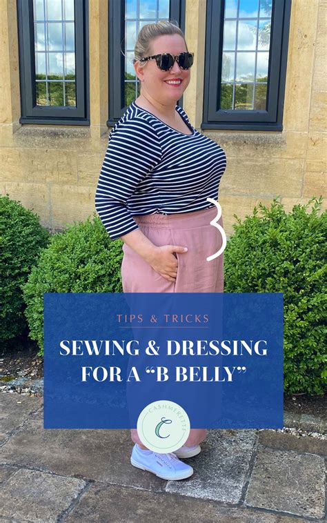 Sewing and Dressing for a "B belly" | Cashmerette
