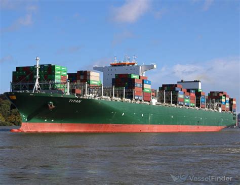 TITAN, Container Ship - Details and current position - IMO 9728928 ...