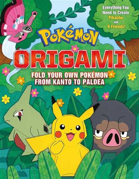 Pokemon Origami: Fold Your Own Pokemon Kanto to Paldea : Scholastic ...