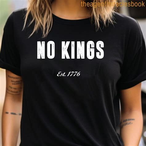 No Kings T-shirt