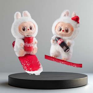 GOTIPRIDE Labubu NEW EDITION COCO_COLA Monsters Series-Vinyl Face Blind ...
