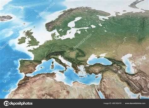 western european physical map