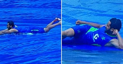 WATCH: Pakistan Seamer Hassan Ali Has Fun In The Rain During 2nd Test ...