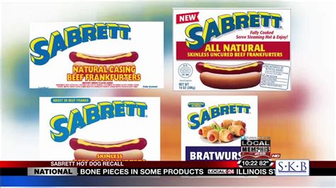Sabrett Hot Dog Recall Nationwide | localmemphis.com