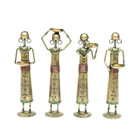 Tribal Lady Worker Doll Figurine Statue – Homez Valley