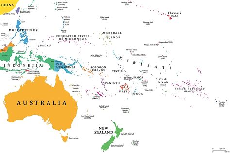 Oceania Geography Chapter Notes - Social Studies for Grade 7 PDF Download