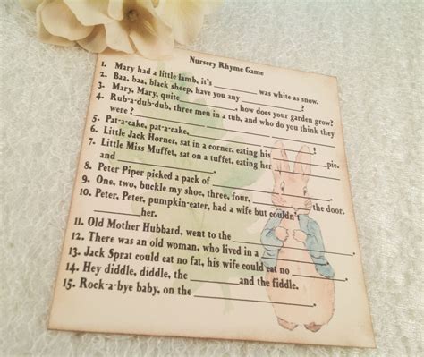 Peter Piper Nursery Rhyme