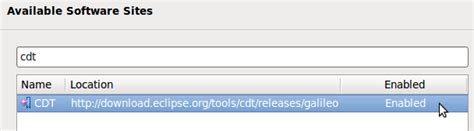 4.4.2. Installing CDT | C/C++ Software Development with Eclipse