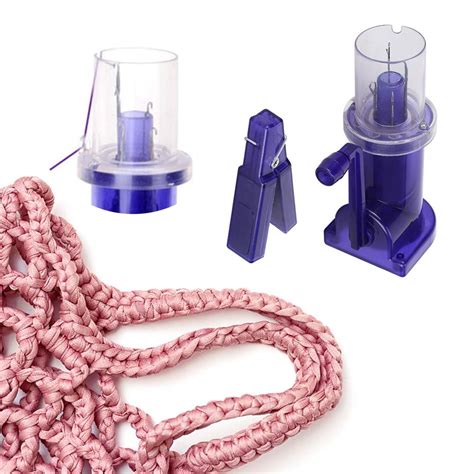 UBERSWEET® Knitting & Crochet Supplies Knitting Machines Spool Knitter ...