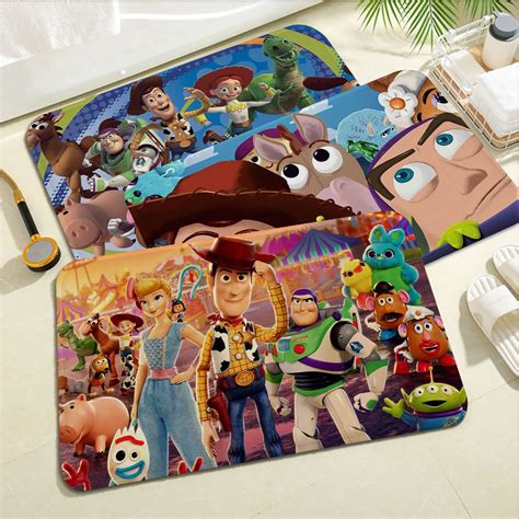 Disney Toy Story Buzz Lightyear Floor Mat Nordic Style Home Doormat ...