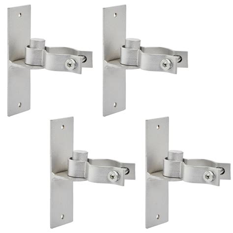 Buy Goyappin Wall Gate Hinge Outdoor Chain Link Fence Gate Hinges, 4 ...