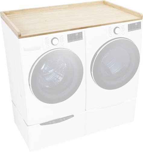 Buy BenchPro Washer Dryer Countertop - Real Wood Butcher Block with ...