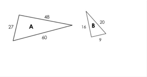 If the figures below are similar, find the scale factor of Figure B to ...